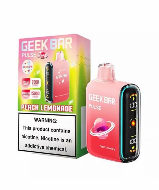 Geek Bar Pulse 15K Disposable - Peach Lemonade