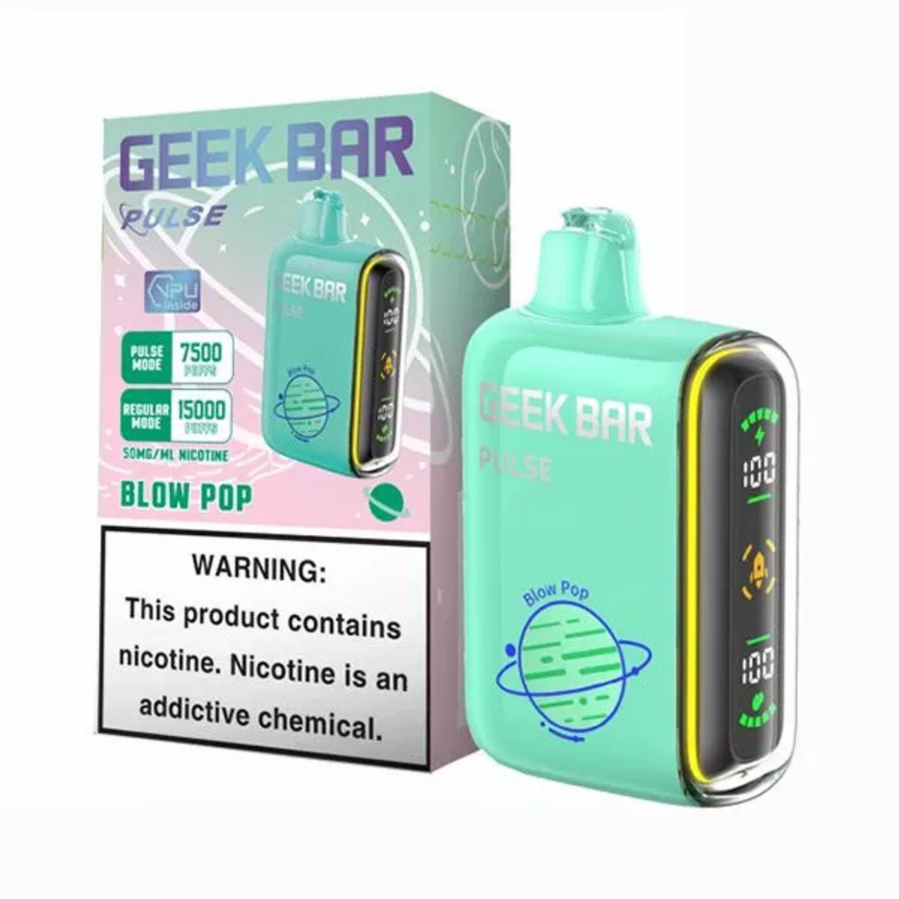 Geek Bar Pulse 15K Disposable - B-Burst Geek Bar Pulse 15K Disposable - B-Burst
