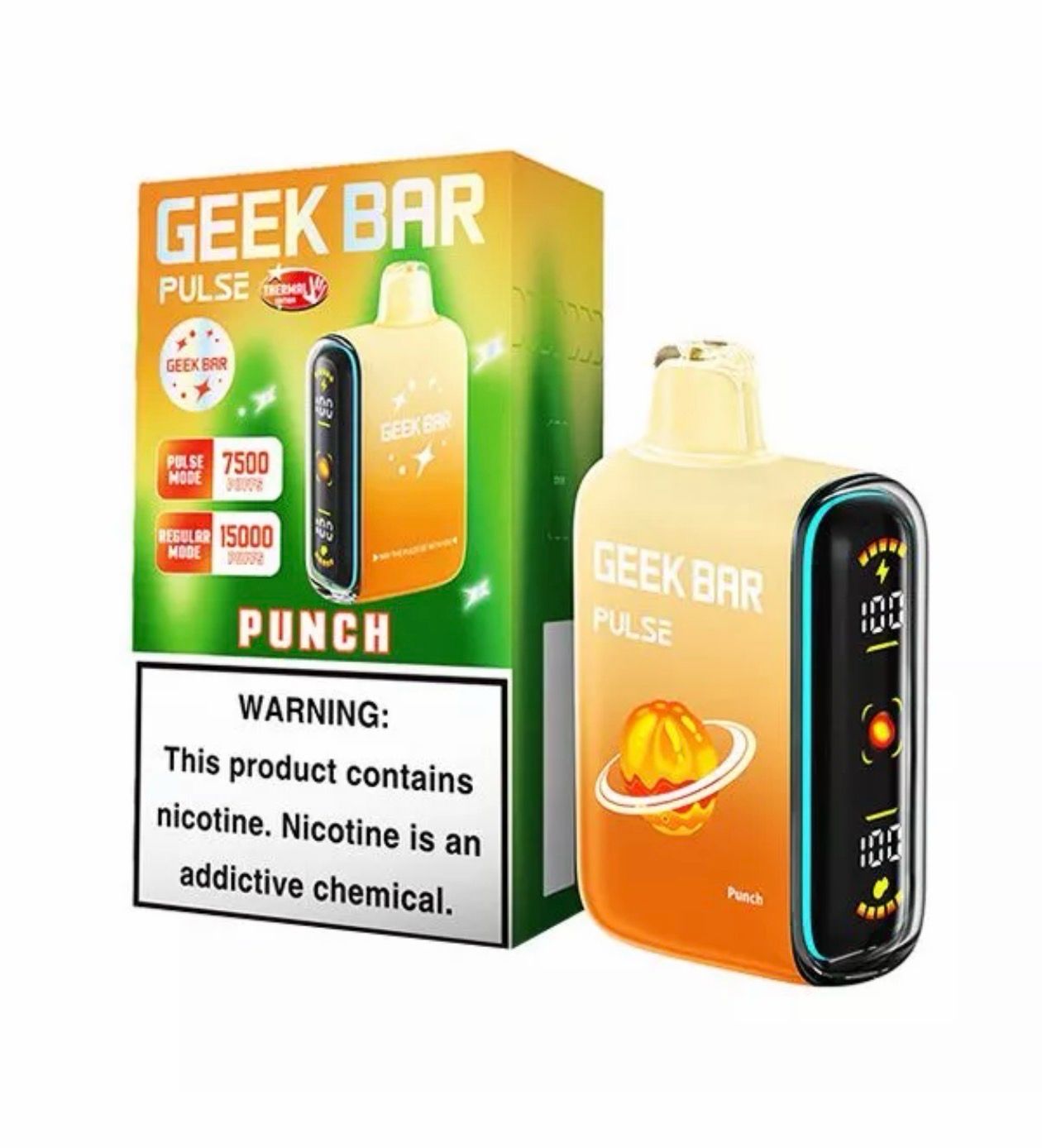 Geek Bar Pulse 15K Disposable - Punch Geek Bar Pulse 15K Disposable - Punch