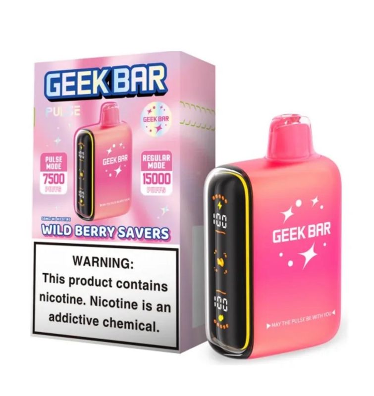 Geek Bar Pulse 15K Disposable - Wild Berry Savers