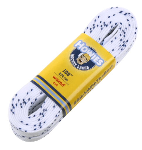 Howies, Laces, Color: White, Size: 72", Material: Waxed Molded Tip