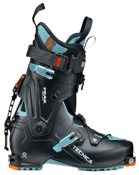 Tecnica, Zero G Peak Ws 2025 Black/Lichen Blue 24.5