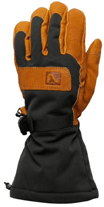 Flylow, Super Glove, Color: Natural Yellow/Black, Size: S