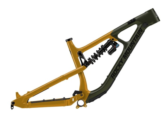 Rocky Mountain, Slayer Carbon Frameset 2022 Gold/Green