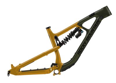 Rocky Mountain, Slayer Carbon Frameset 2022 Gold/Green
