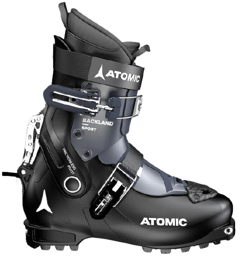 Atomic Backland Sport, Color: Black/Dark Blue, Size: 23/23.5