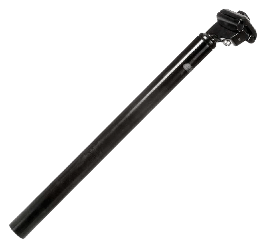 EVO,  E-Force AL, Seatpost, Color: Black, Size: 400 X 25.0mm