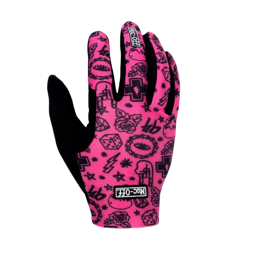 Muc-Off Lightweight Mesh Rider Full Finger Gloves Pair