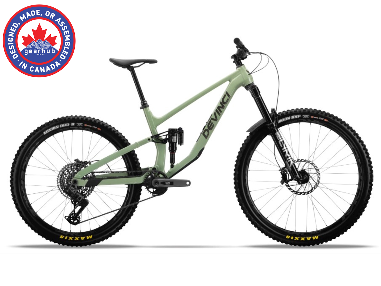 Devinci, Troy MX GX AXS Matcha Green L, Color: Matcha Green, Size: S