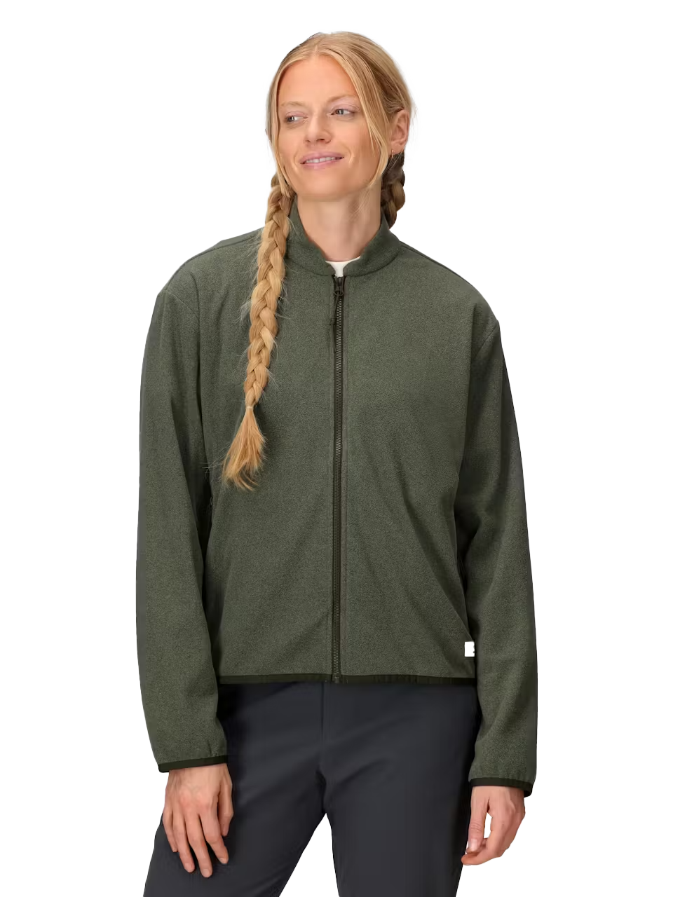 Marmot, Felton Fleece Jacket, Color: Olive Heather Green, Size: S