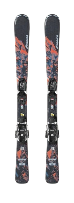Nordica, Team AM (110-150) 2025 w/ Marker Jr 7.0 FDT binding, Size: 110cm