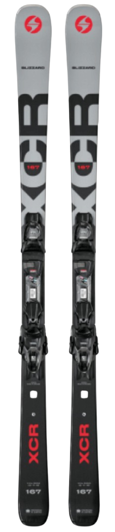 Blizzard, XCR w/TLT 10 Bindings 2025 Anthracite/Red, Size: 139cm