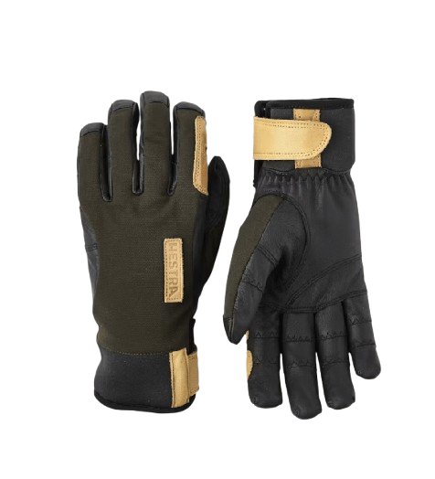 Hestra, Ergo Grip Active w/Wool Terry Glove, Color: Dark Forest/Black, Size: 7
