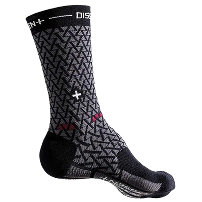 Dissent, Genuflex Crew Protect 8" SEMENUK, Compression Socks, Black, Dissent, Genuflex Crew Protect 8" SEMENUK, Compression Socks, Black,