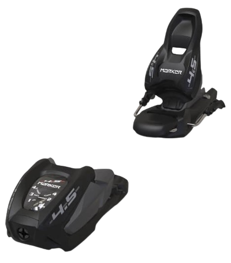 Marker, 4.5 Bindings 2024, Color: Black/Antracite, Size: 70mm