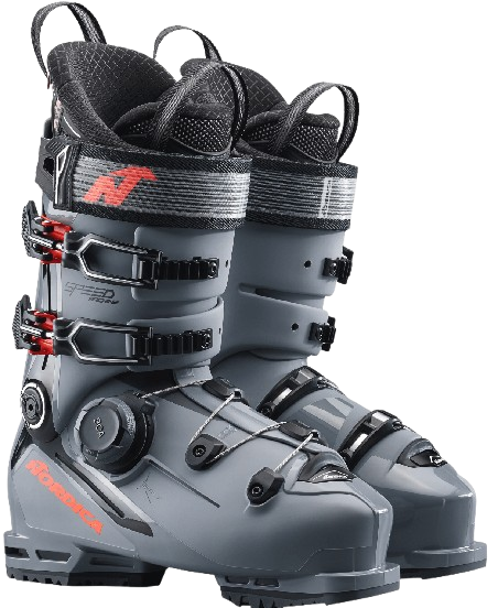 Nordica, Speedmachine 3 120 BOA 2025 Grey/Black/Red, Size: 26.5