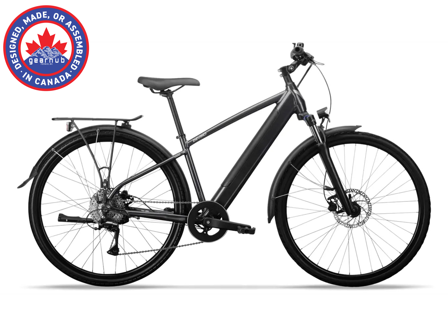 Devinci, E-Milano HD tus, Color: Graphite Blue, Size: S*