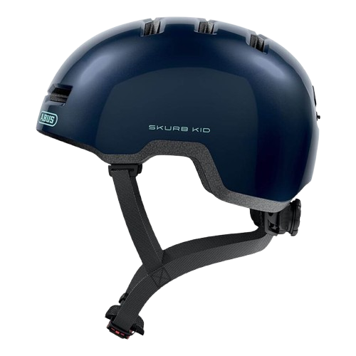 Abus Skurb Kid Helmet M 50 - 55cm, Color: Midnight Blue, Size: M (50 - 55cm)