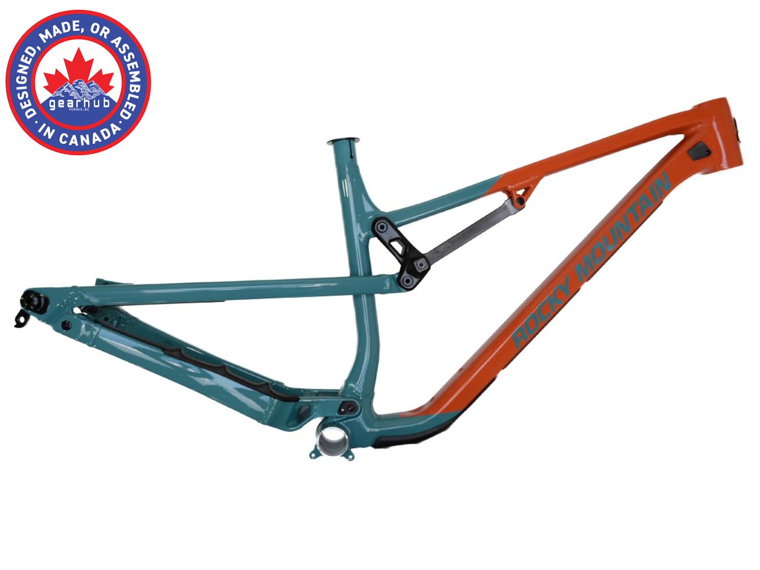 Rocky Mountain, Instinct Alloy Frame (No Shock) - 2023, Color: Blue/Orange, Size: S(29')