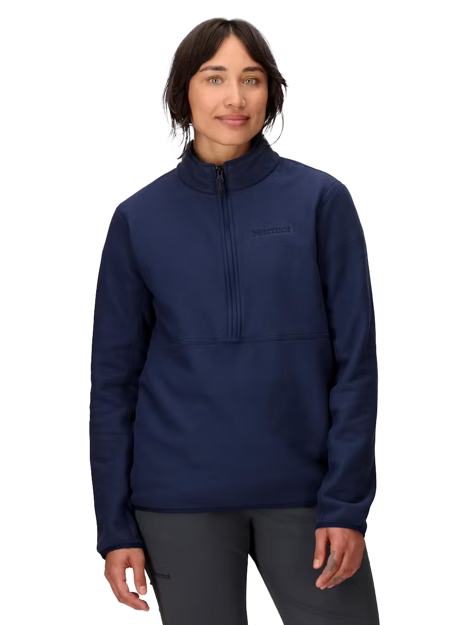 Marmot, Rocklin 1/2 Zip Ws, Color: Arctic Navy, Size: S