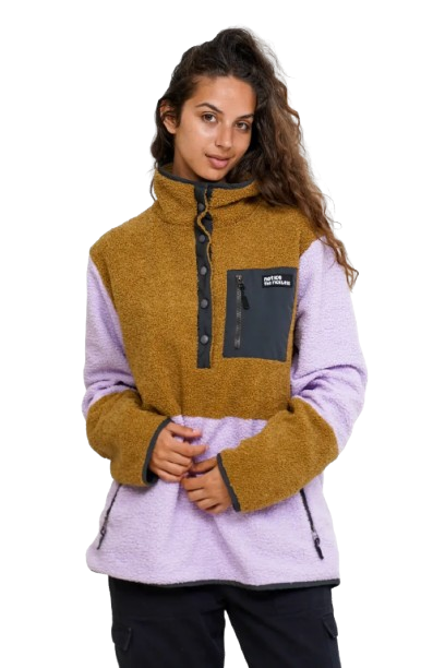 Notice The Reckless, Avalanche Fleece, Color: Lilac Purple/Copper, Size: S