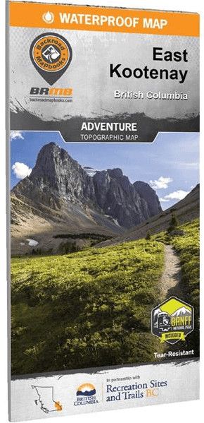 Backroad Mapbooks, East Kootenay BC Map, 3rd Ed