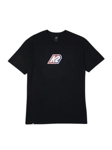 K2, Heritage T-Shirt, Color: Black, Size: S