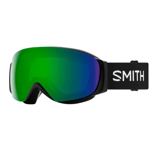 Smith, I/O MAG S, Color: Black | CP Sun Green Mirror