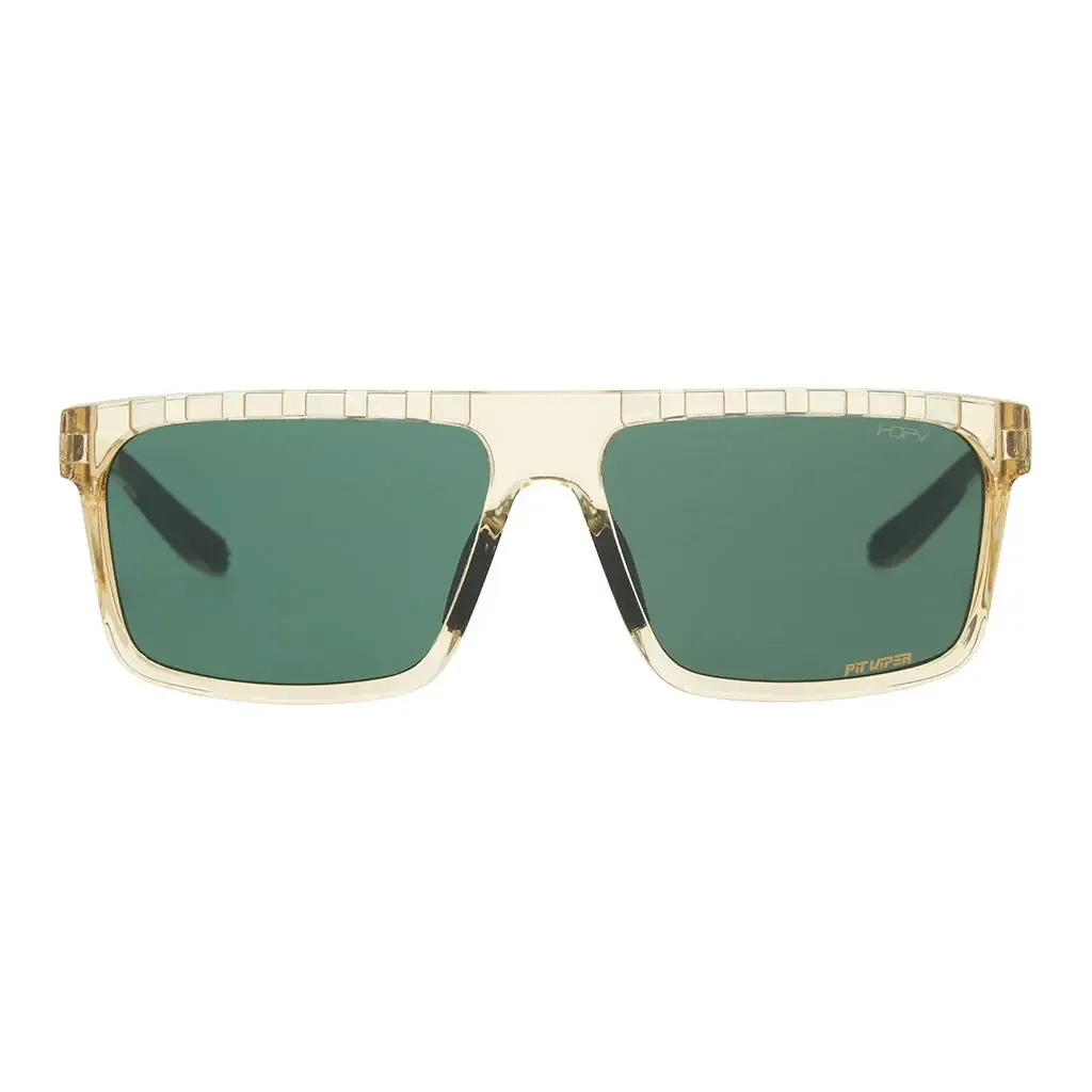 Pit Viper, The Turboshaft HDPV Polarized, Frame/Lens Color: The Nude Beach/Smoke Gray