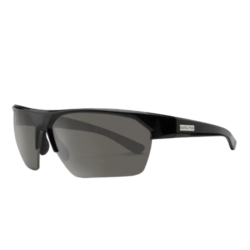 Suncloud, Rival, Color: Black | Polarized Gray