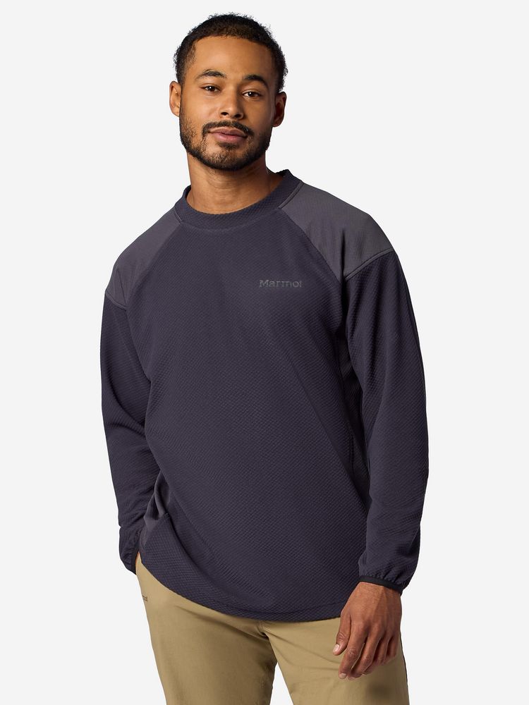 Marmot, Rockbound Fleece Pullover, Color: Blackened, Size: M
