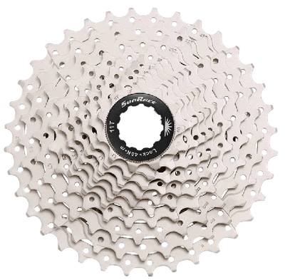 Sun Race, CSMS3, Cassette, 10 sp. 11-42T, For Shimano/SRAM, Metallic Silver