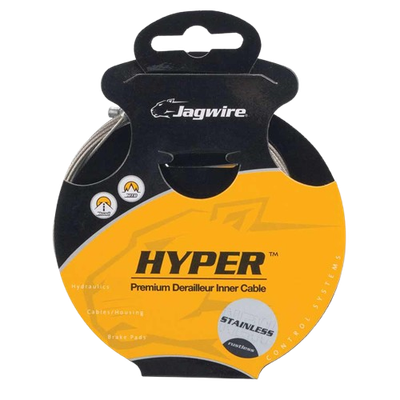 Jagwire, Slick, Derailleur cable, SRAM/Shimano, Stainless, 4445mm (tandem)