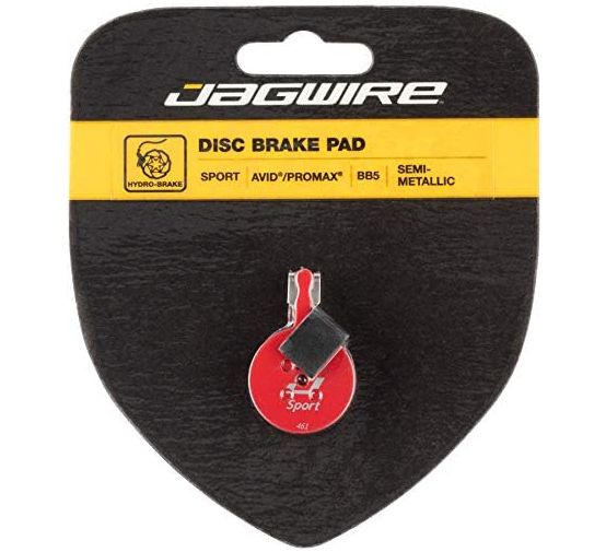 Jagwire, Mountain Sport, Disc brake pads, Semi-metallic, Avid BB5/Promax