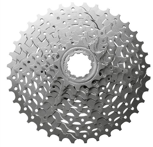 Shimano, CS-HG400-9, 9sp. cassette, 12-14-16-18-21-24-28-32-36T