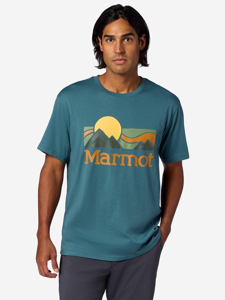 Marmot, Coastal Tee SS, Color: Seafloor, Size: S