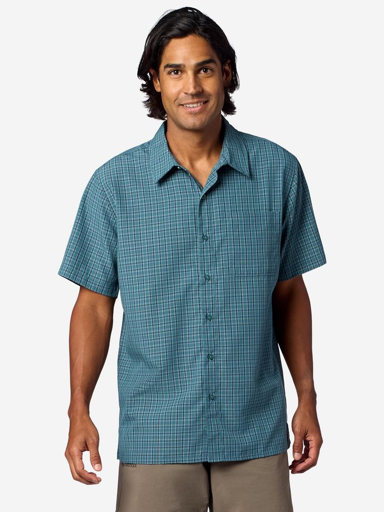 Marmot, Eldridge Novelty Classic SS, Color: Seafloor Mini Oliver Plaid, Size: M