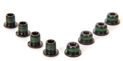 SRAM, 11.6215.193.070, Chain ring bolt kit 4-arm Double, Steel, Black