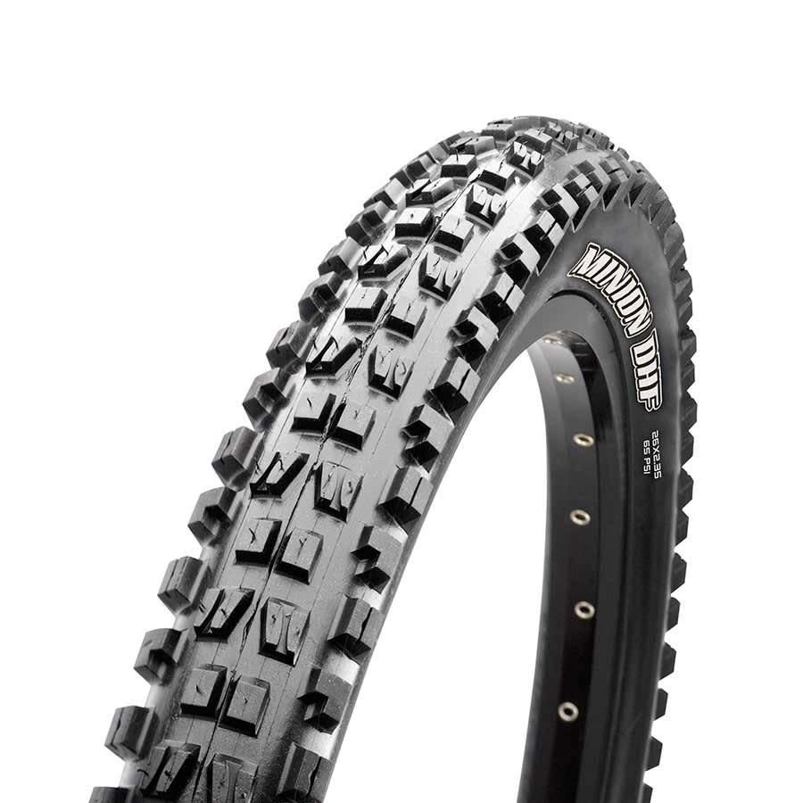 Maxxis, Minion DHF, Mountain Tire, 29''x2.30, Folding, Tubeless Ready, 3C Maxx Terra, EXO, 60TPI, Black
