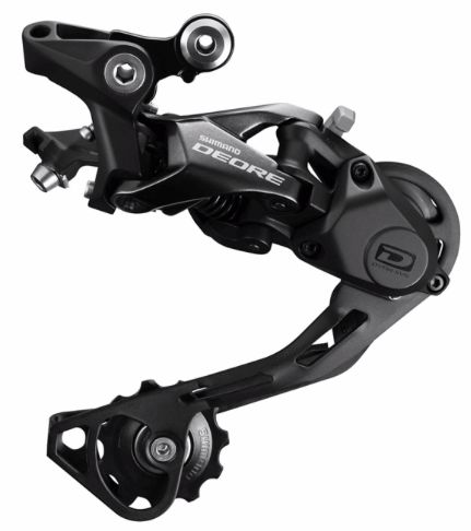 Shimano, Deore RD-M6000, Rear derailleur, 10sp., GS, Black