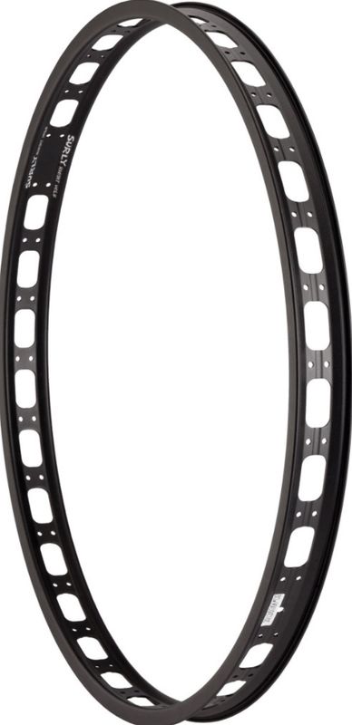 Surly Rabbit Hole, 26'' 50mm, 32H, With Cutouts, Black Rim