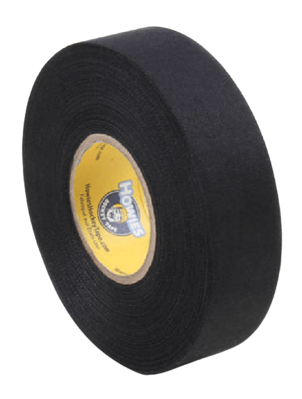 Howies, Cloth Hockey Tape, Black, 24mm, 30m