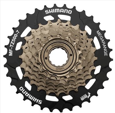 Shimano, MF-TZ500, 7sp. Freewheel 14-34T