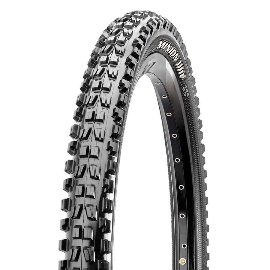 Maxxis, Minion DHF, Mountain Tire, 27.5''x2.50, Folding, Tubeless Ready, 3C Maxx Grip, Double Down, Wide Trail, 120x2TPI, Black