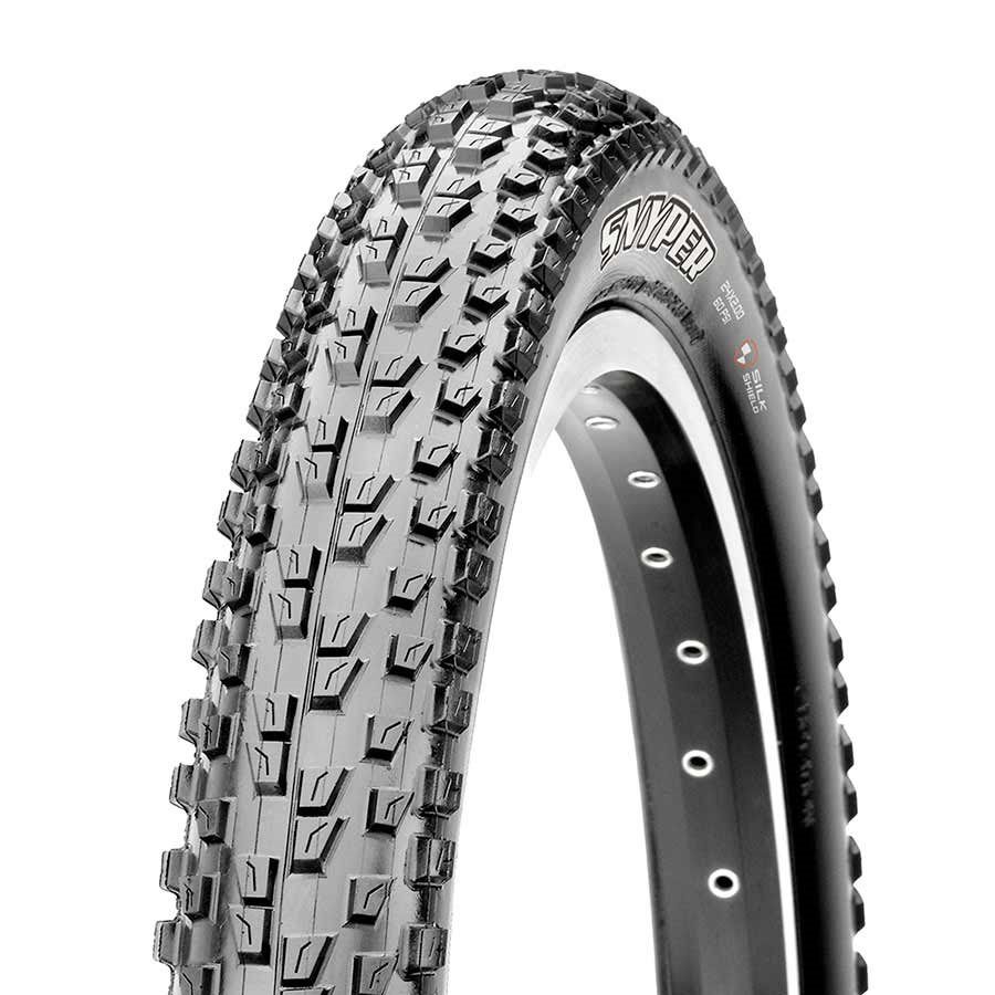 Maxxis, Snyper, Tire, 24 x 2.00, Folding, Clincher, Dual, SilkShield, 60TPI, Black
