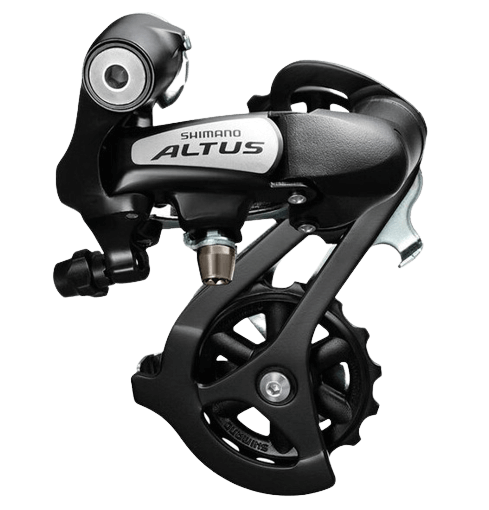 Shimano, Altus RD-M310, Rear derailleur, 7/8sp., Black, Smart