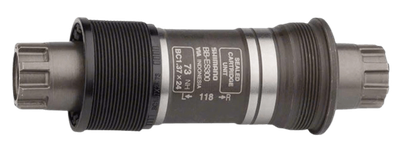 Shimano, EBBES300B26, BB-ES300, Octalink, BB Shell: 68mm, Axle: 126mm, Steel, Silver