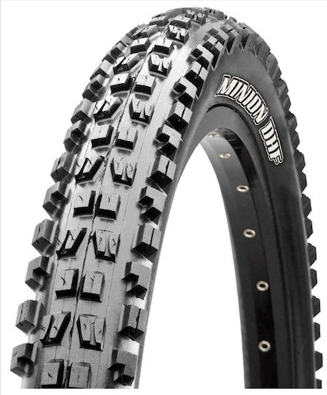Maxxis, Minion DHF, Mountain Tire, 27.5''x2.50, Folding, Tubeless Ready, 3C Maxx Terra, EXO+, Wide Trail, 60TPI, Black