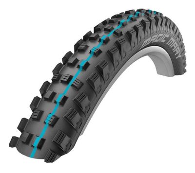 Schwalbe, Magic Mary Addix, Tire, 26"x2.35, Wire, Clincher, Addix, TwinSkin, 20D2TPI, Black