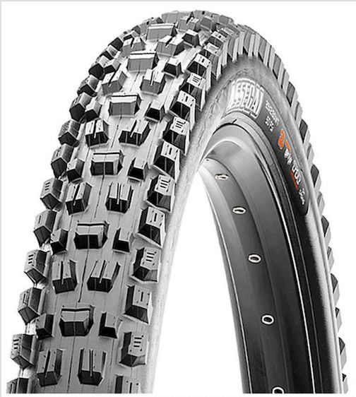 Maxxis, Assegai, Mountain Tire, 275x2.50, Folding, Tubeless Ready, 3C Maxx Grip, DH, Wide Trail, 60x2TPI, Black